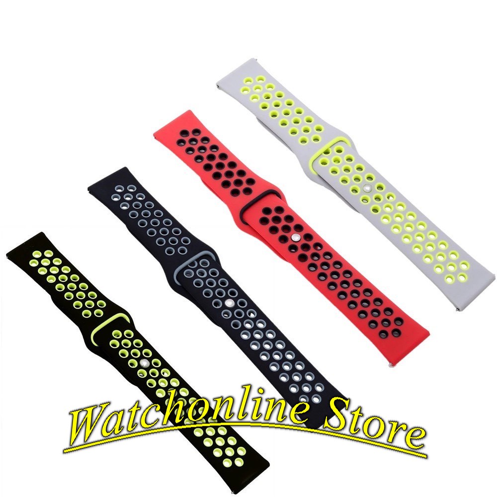 Dây đeo 2 màu 22mm cho Xiaomi Amazfit GTR 3 GTR 3 Pro GT GT2 46 GTR 2e GTR 47mm GT2e GT2 Pro Stratos Pace ..