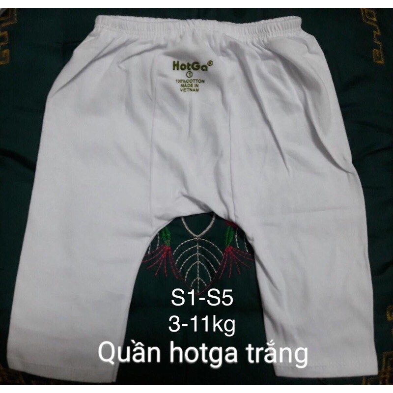 Set 5 quần dài sơ sinh hotga cho bé