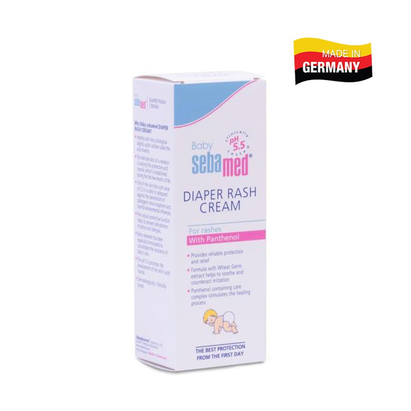 Kem Chống Hăm Cho Bé Sebamed Baby Diaper Rash Cream pH5.5 (50ml)