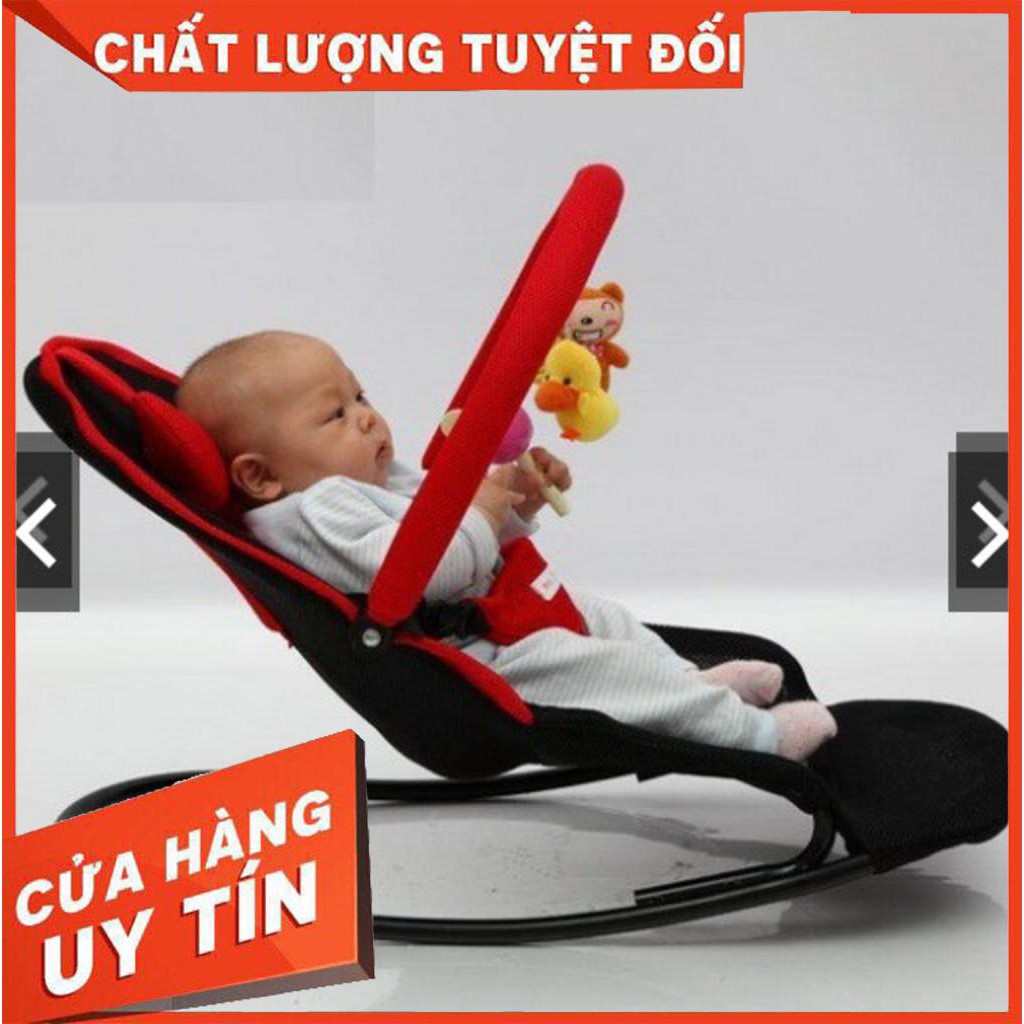 [Siêu Sale] Ghế Rung Nhún Cao Cấp Tặng Kèm Đồ Chơi Cho Bé
