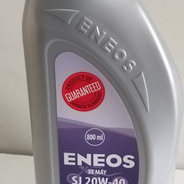 DẦU NHỚT ENEOS SJ20W40 0,8L DÙNG CHO XE MÁY SỐ