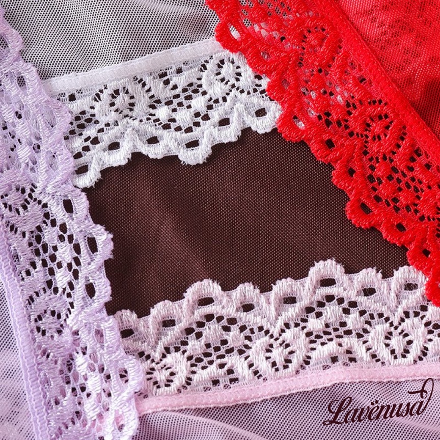 Quần lót nữ ren xuyên thấu quyến rũ gợi cảm mềm mại cao cấp LAVENUSA QL10