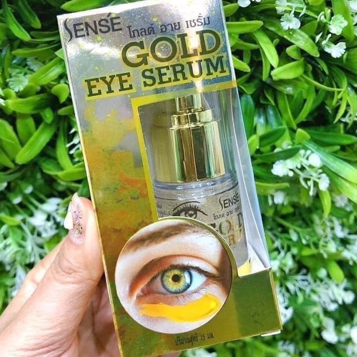 TINH CHẤT DƯỠNG DA VÙNG MĂT GIẢM THÂM, GIẢM NẾP NHĂN SENSE GOLD EYE CHÍNH HÃNG - 6798