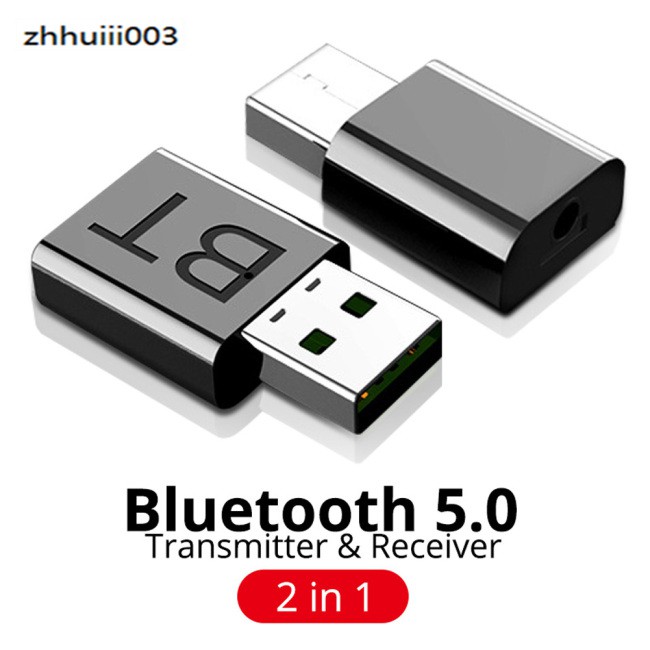 RCA Usb Bluetooth 5.0 Nhận Tín Hiệu Âm Thanh Jack 3.5mm Aux Cho Pc Tv