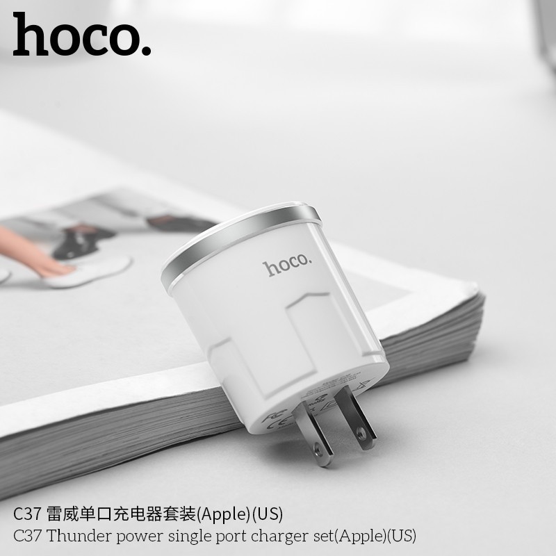 [Giá Sỉ] Bộ Củ Sạc Nhanh Hoco C37 2.4A - Chính Hãng