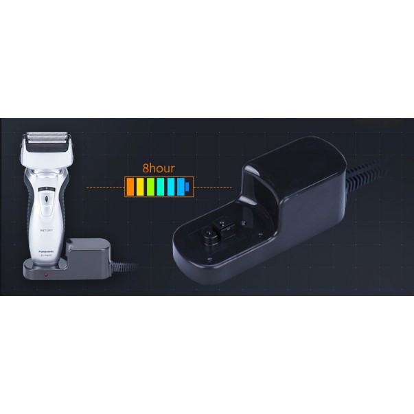 Máy cạo râu Panasonic ES-RW30  lưỡi kép dùng được cả ướt và khô- HÀNG CHÁNH HÃNG NHẬP KHẨU