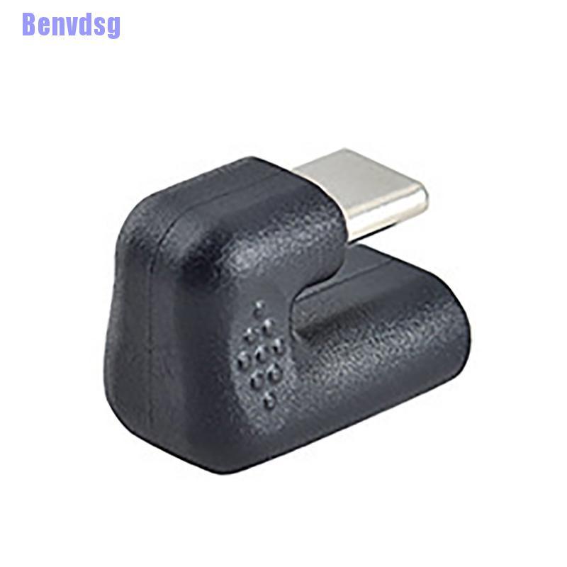 Đầu Chuyển Đổi USB 3.1 Type C Sang USB-C Góc Phải 180 Độ