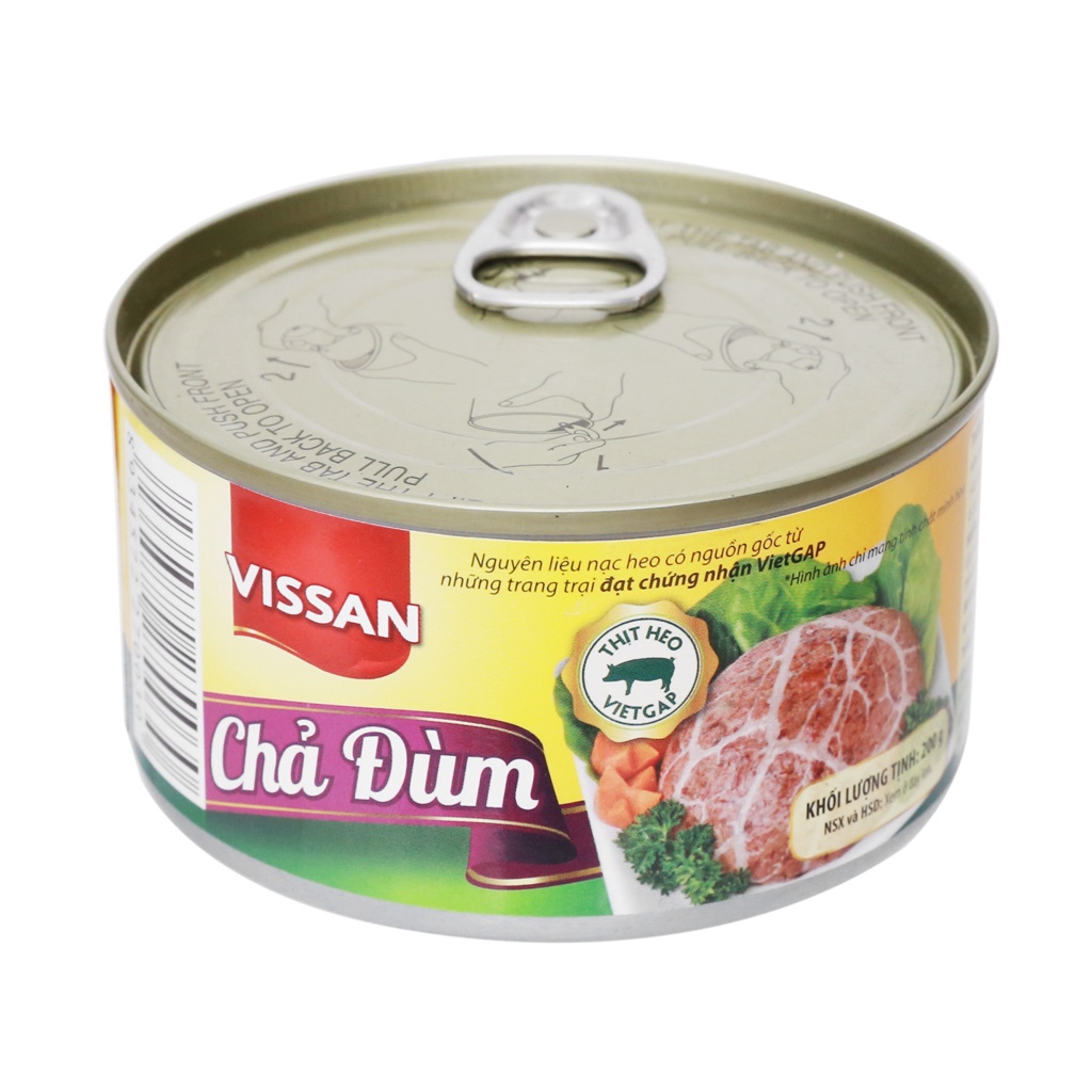 (DATE 2025) Đồ hộp Vissan, Thực phẩm đóng hộp, Thịt hộp, Cá hộp, Pate Hộp.