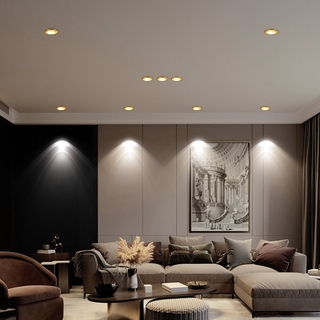Đèn led Đèn led Đèn led Đèn led Đèn led Đèn led Đèn led chống lóa cho phòng khách tầng phức hợp biệt thự 7.5