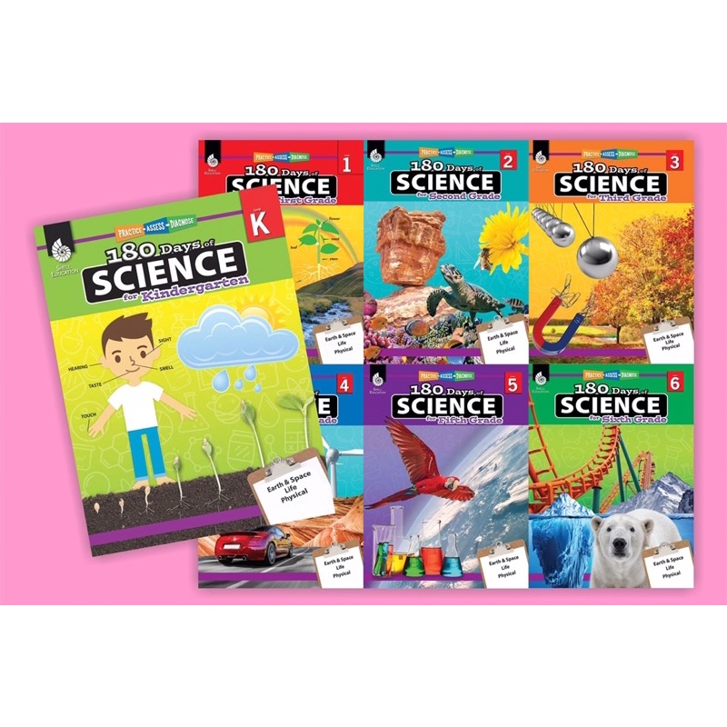 180 DAYS OF SCIENCE (K-6)