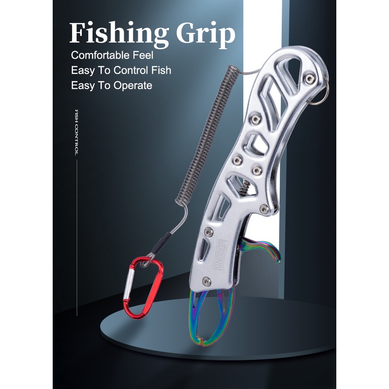 Kìm gắn dây câu cá Kingdom bằng hợp kim nhôm chuyên dụng