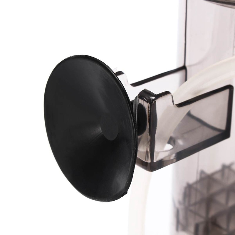 Máy hớt bọt protein skimmer treo bên trong bể san hô cá biển mini 600L/H Mini động cơ ống đá không khí gỗ