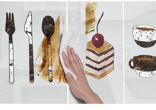 Set 4 miếng dán bếp chắn dầu mỡ