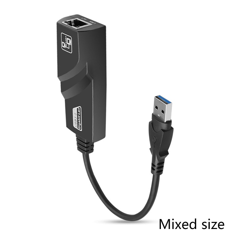 Thẻ Mạng Máy Tính Alli 10 100 1000Mbps USB 3 0 Sang RJ45