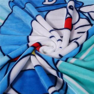 Chăn Bông Mềm Hình Doraemon Hello Kitty 100 * 140cm