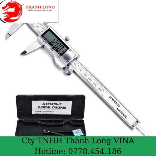 Thước kẹp điện tử inox - Thước cặp cơ khí cao cấp 150mm thước kẹp thép không gỉ