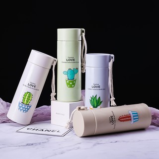 Bình đựng nước giữ nhiệt cute 2020 400ml(chọn mẫu)