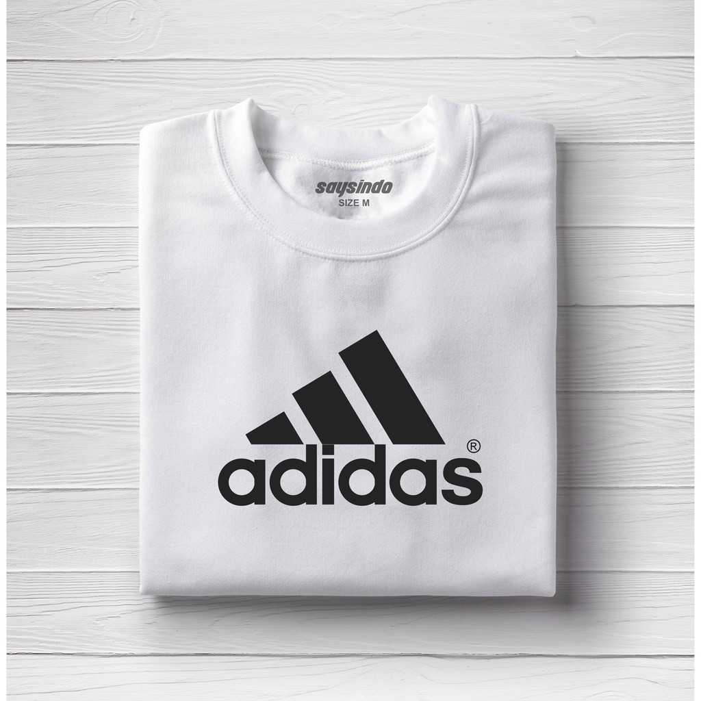 ADIDAS Áo Thun 100% COTTON Thời Trang Năng Động Cho Nam