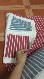 Bọc sofa cotton order cho khách