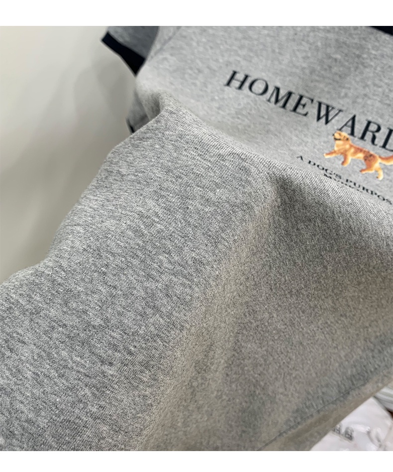 Áo Thun Cotton Cổ Tròn Ngắn Tay Thoải Mái Thời Trang 53210