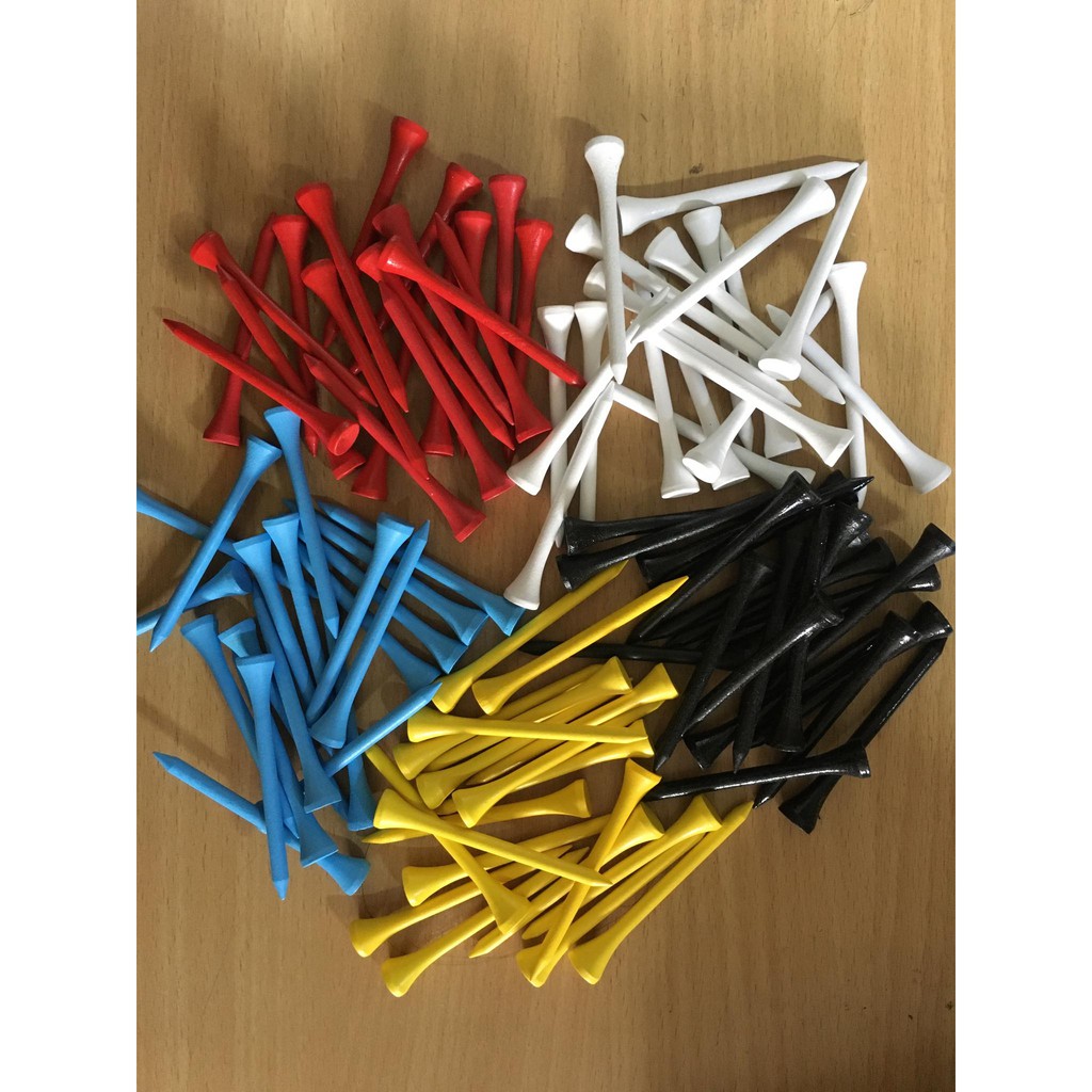 SỈ GIÁ TỐT 100gram đinh gỗ TEE GOLF nhiều màu sắc