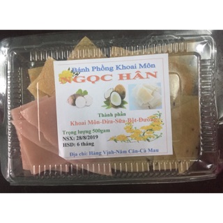 Bánh phồng 3 vị môn tôm chuối dừa