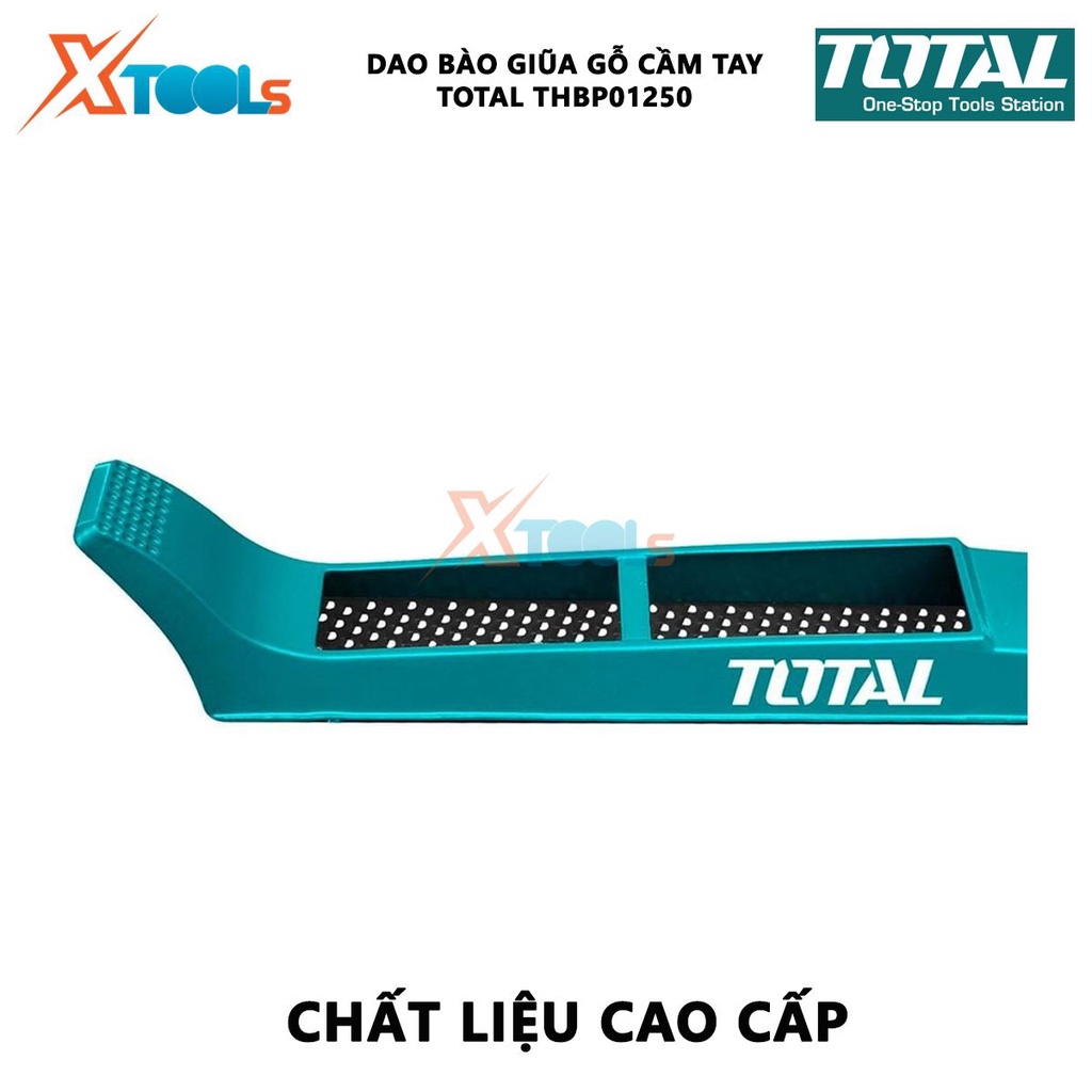 Dao bào giũa gỗ cầm tay TOTAL THBP01250 | chiều dài lưỡi 80x44, phù hợp sử dụng cho model THT9391 [CHÍNH HÃNG] [XTOOLs]