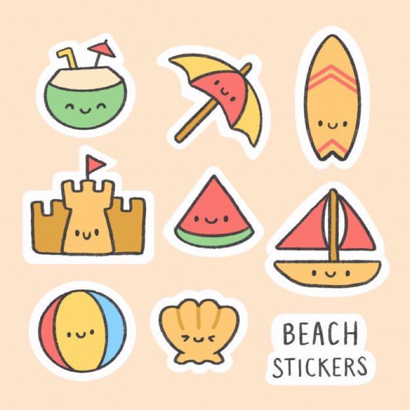 Stickers tấm cute Shopee Việt Nam