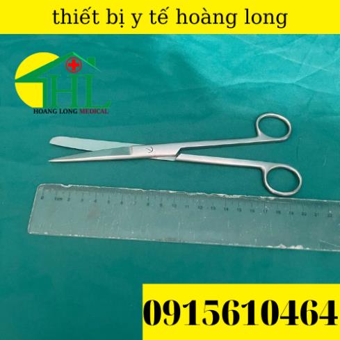 Kéo Thẳng 1 Đầu Nhọn 1 Đầu Tù - Kéo Y Tế Các Size GOLDSUN Pakistan