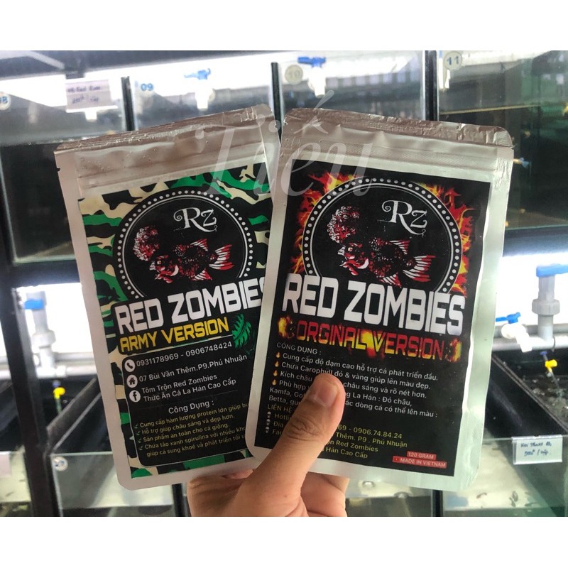 Red Zombies - Thưc ăn cao cấp dành cho cá La Hán