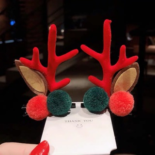 Kẹp tóc noel cho mẹ và bé