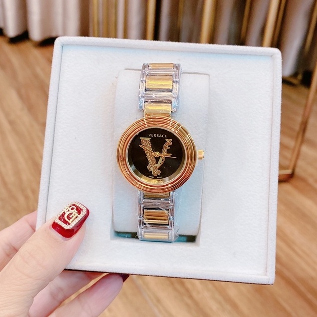 Đồng hồ nữ đeo tay đẹp VERSACE cao cấp chống nước thời trang dây thép không gỉ bảo hành 12 tháng FreeShip -DHN12 | BigBuy360 - bigbuy360.vn