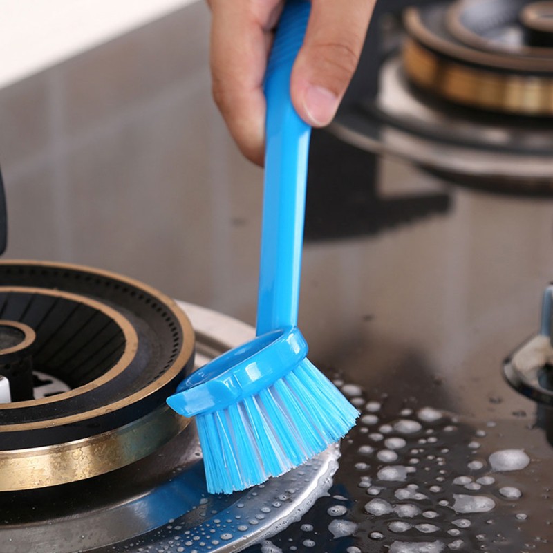 Dụng Cụ Chà Nồi Có Tay Cầm Dài Tiện Lợi