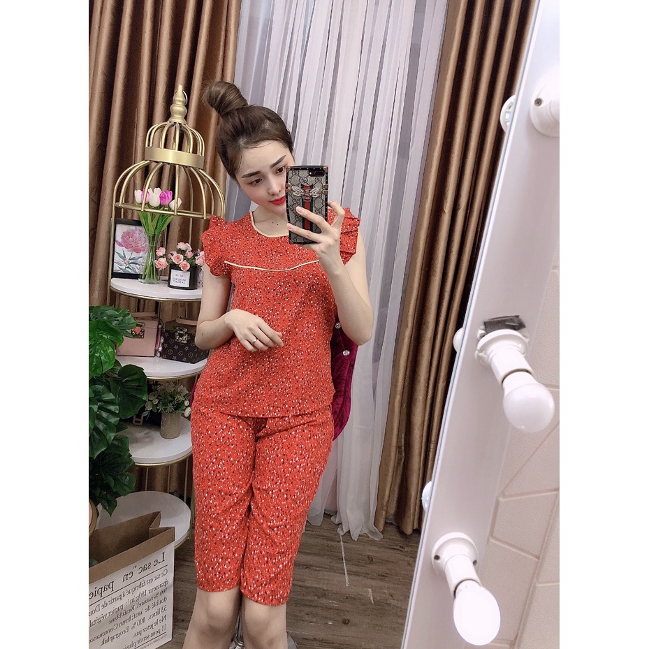ĐỒ BỘ LỤA LỬNG TAY CÁNH TIÊN MẶC NHÀ SIZE 40-65KG-CGANG