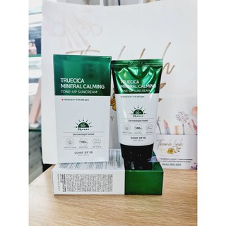 Kem Chống Nắng Some By Mi Trucica Mineral 100 Calming Suncream dành cho da mụn, thấm nhanh nâng tông nhẹ