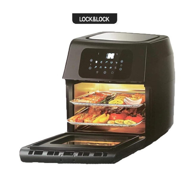 [Hoả Tốc] Nồi chiên không dầu Lock&Lock EJF696BLK (12 Lít) - Hàng Chính Hãng