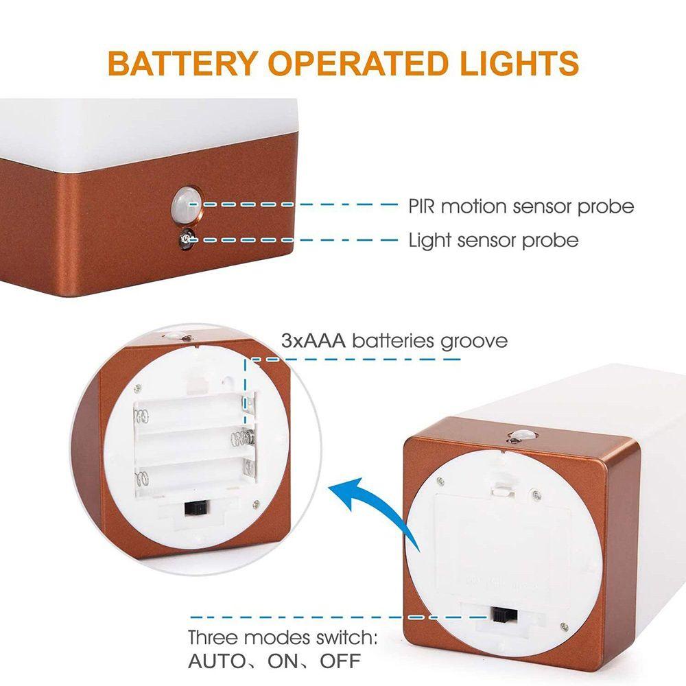 Đèn LED Để Bàn Cảm Ứng Ánh Sáng Ban Đêm