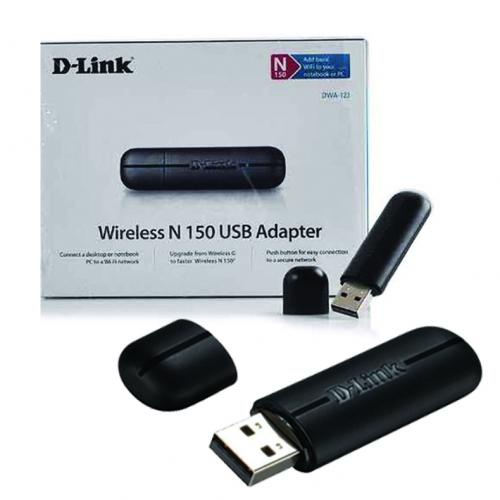 Bộ Thu Wifi D-Link DWA-123 - USB Thu Wifi Chuẩn N 150Mbps - Hàng Chính Hãng