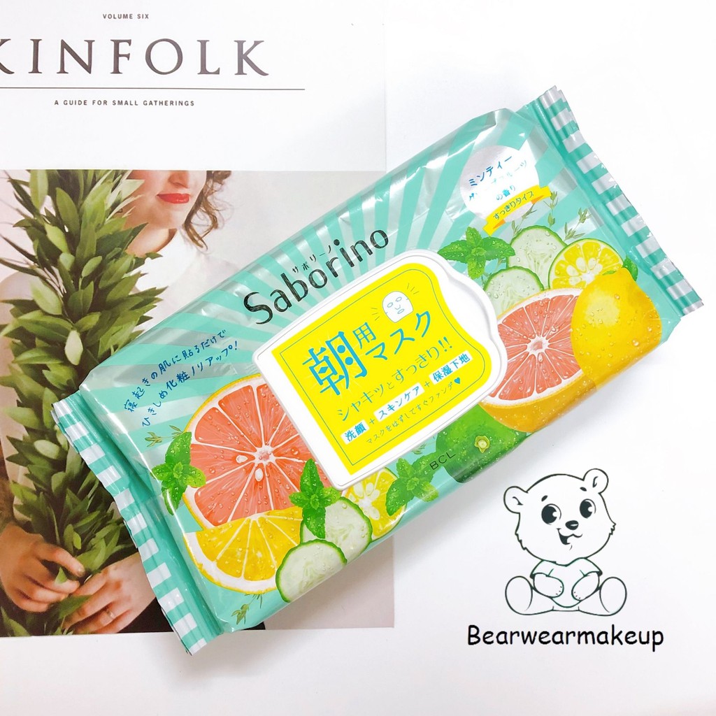 MẶT NẠ SABORINO WAKE UP SHEET MASK