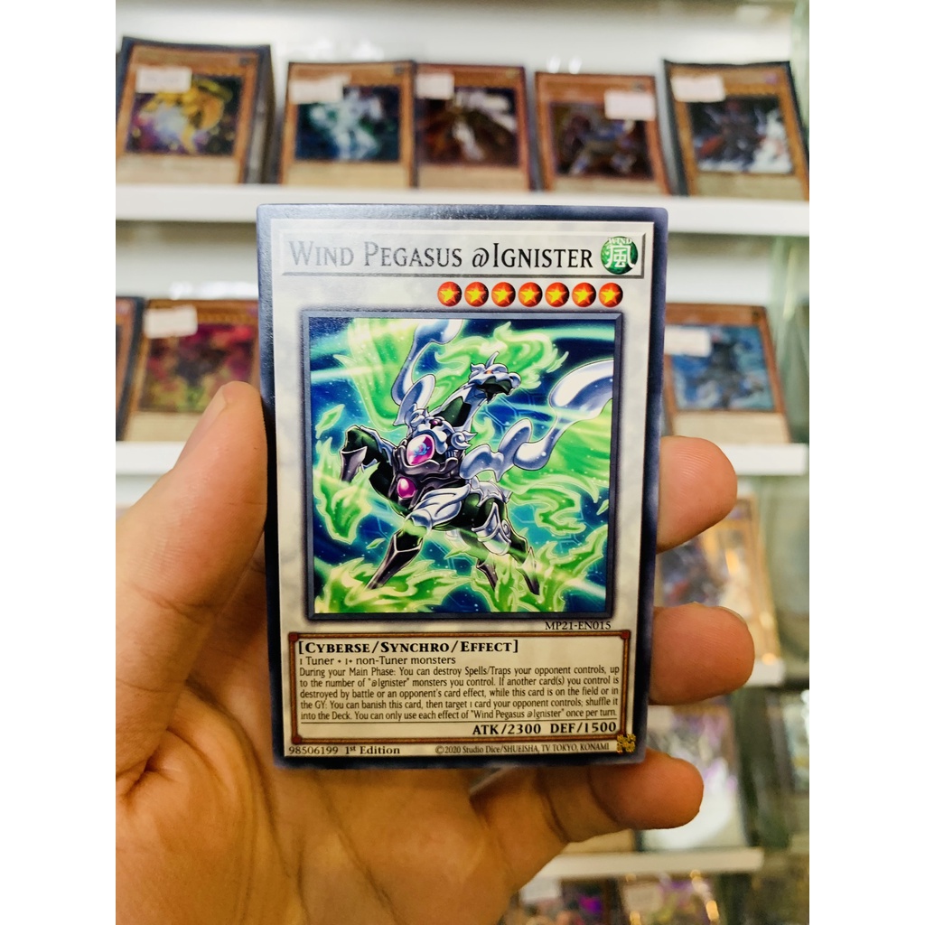 Thẻ Bài Lẻ YugiOh! Mã MP21-EN015 - Wind Pegasus @Ignister - Common - 1st Edition