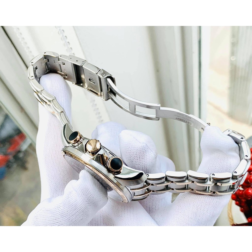 Đồng hồ NAM Citizen Chrono-Time A-T Radio Controlled BY0106-55H