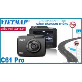 Camera Hành Trình Vietmap C61 Pro [Kèm Thẻ Nhớ 128Gb]