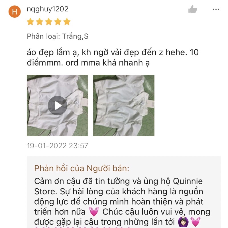 Áo Sơmi Croptop tay phồng xinh xắn cho nữ