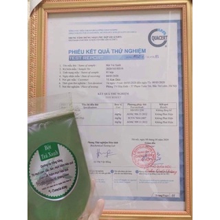 100gr bột trà xanh handmade