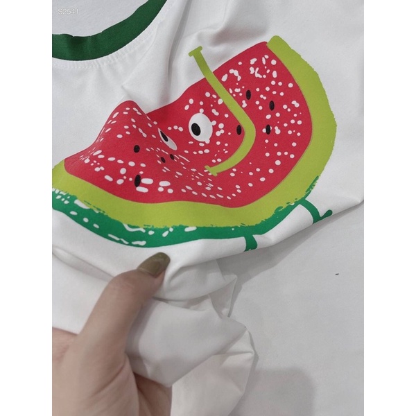 SET ÁO DƯA HẤU KÈM SHORT