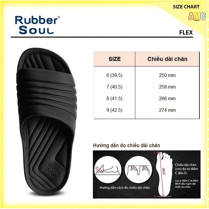 [Mã MSMALL1 hoàn 15% xu, tối đa 50K] Dép Thái Lan nam đúc quai ngang cao su siêu mềm, siêu nhẹ RUBBER SOUL - OPEN