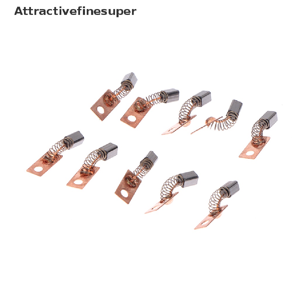Set 10 Chổi Than Thay Thế Cho Máy Mài Nha Khoa 3 * 3 * 4.5mm.