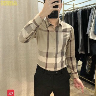 Áo sơ mi nam dài tay,chất vải lụa kẻ sọc cao cấp, đẹp giá rẻ AT 44