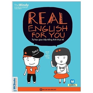 Sách - real english for you - tự học giao tiếp tiếng anh thực tế