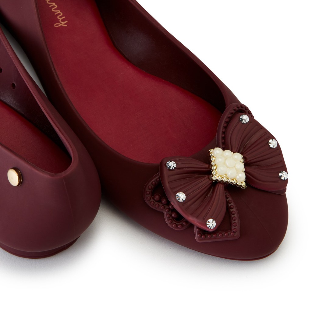 Giày búp bê nữ Jelly Bunny KRAZ NAMYA B21WLBI008 RED200